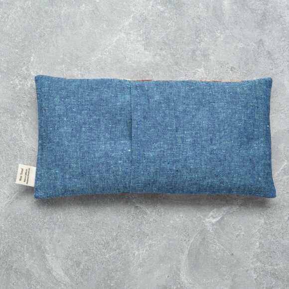 Golden Floral Cowboy Boots Weighted Eye Pillow Hot/Cold Pack - Picture 2 of 4